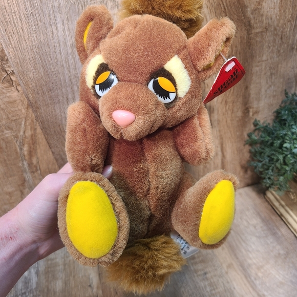 NWT VTG Style Suger Loaf Squirrl Chipmunk Sugerloaf Forest Stuffed Animal Toy - Picture 3 of 7